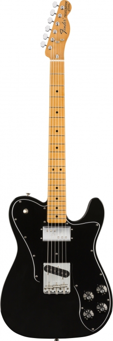 Fender Vintera 70s Telecaster Custom MN Black electric guitar