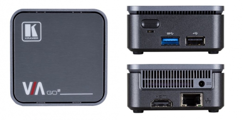 VIA GO²  Compact & Secure 4K Wireless Presentation Device