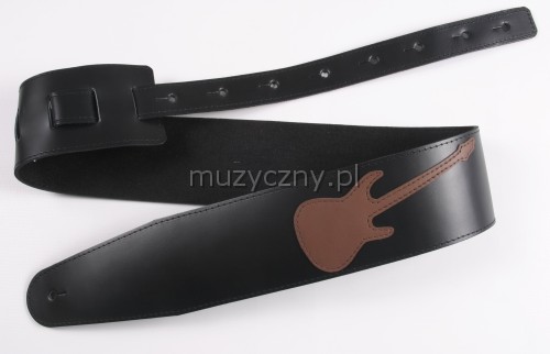 Akmuz PES-53 leather guitar strap