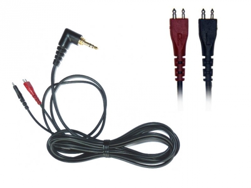 Sennheiser 523874 Cable For HD25 Headphones With 3.5mm Angled Jack Plug Original