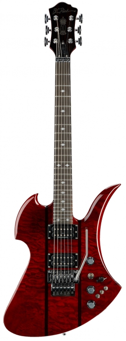 BC Rich Mockingbird Legacy Floyd Rose Trans Red electric guitar