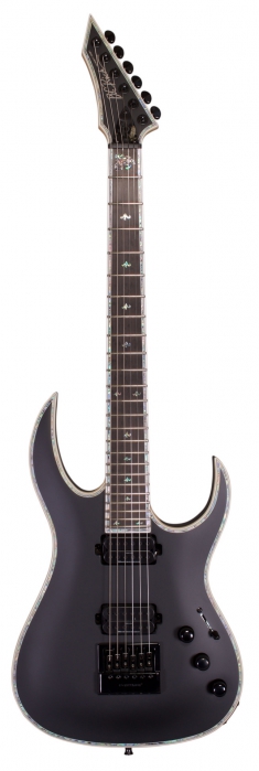 BC Rich Shredzilla Prophecy Archtop Evertune Maple Top Satin Black electric guitar