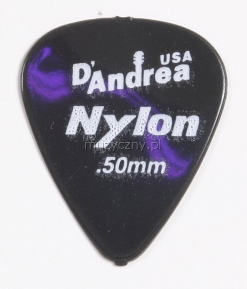 D′Andrea Nylon Black pick 0.5 mm