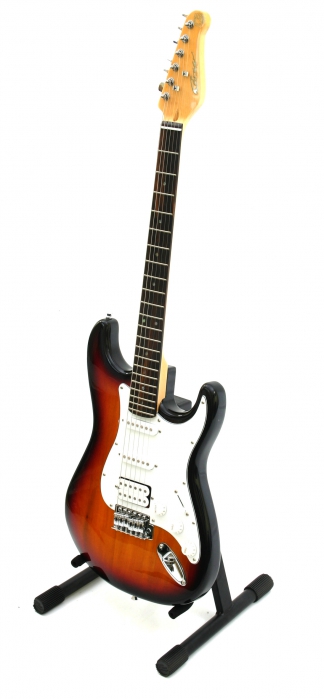 Career Strat HSS Sunburst electric guitar