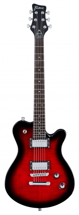 Framus D-Series Panthera Supreme Burgundy Blackburst Transparent High Polish electric guitar