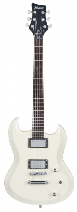 Framus D-Series S 370 XG Solid Creme White High Polish electric guitar