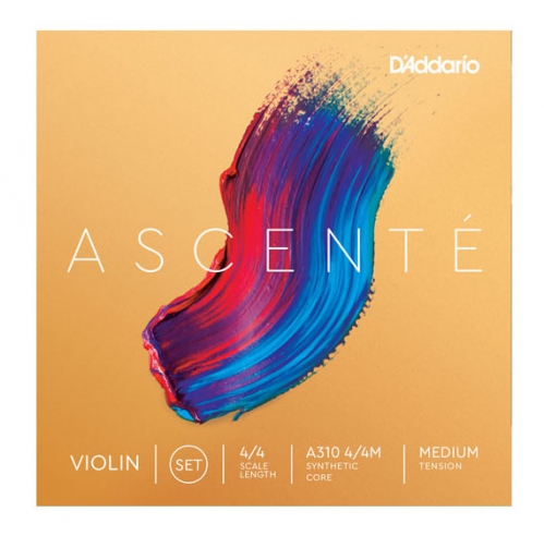 D′Addario A-310M 4/4 Ascente Medium 4/4 violin string set