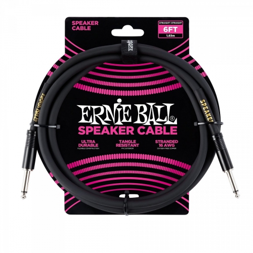 Ernie Ball 6072 jack/jack speaker cable, 1,83m