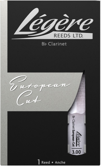 Legere Signature European Cut 2 1/2 Clarinet Bb reed