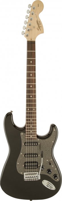 Fender Squier Affinity Stratocaster HSS Laurel Fingerboard Montego Black Metallic electric guitar