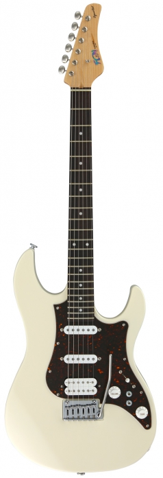 FGN Expert Odyssey Antique White electric guitar