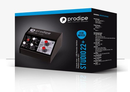 Prodipe Studio 22+ Audio interface