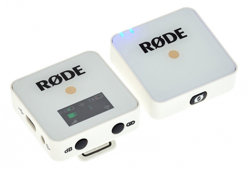 Rode Wireless GO WHITE 2-channel microphone wireless system