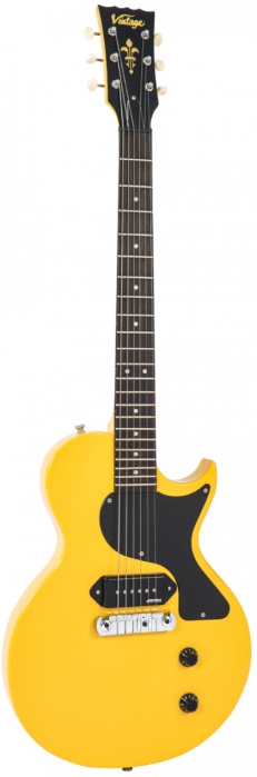 Vintage V120TVY Vintage Reissued electric guitar, TV Yellow