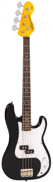 Vintage V4BK Vintage Reissued bass guitar, Boulevard Black