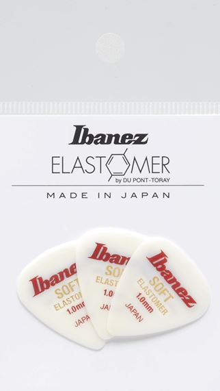 Ibanez BEL14ST10 Elastomer guitar picks 3pcs/set, soft