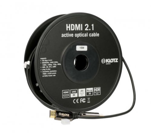 Klotz FOAUH020 - HDMI Premium High Speed cable
