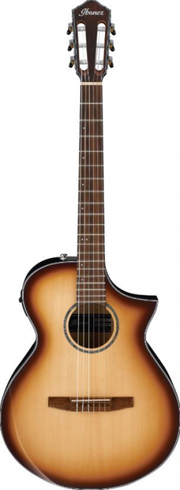 Ibanez AEWC300N-NNB Natural Browned Burst electric acoustic guitar