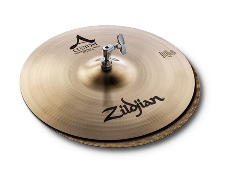 Zildjian 14″ A Custom Mastersound Hi-Hat drum cymbal