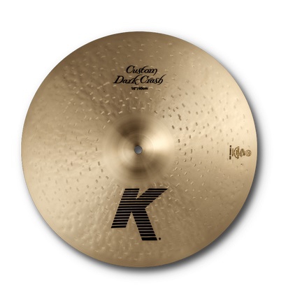 Zildjian 18″ K Custom Dark Crash drum cymbal