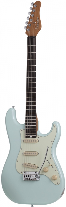 Schecter Nick Johnston Traditional SSS Atomic Frost electric guitar