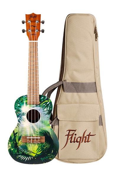 FLIGHT AUC33 Jungle concert ukulele
