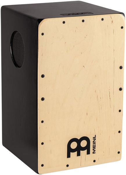 Meinl MPSCAJ Speaker Cajon, Black percussion instrument