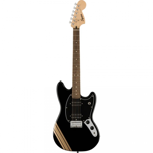 Fender FSR Bullet Competition Mustang HH Laurel Fingerboard Black electric guitar