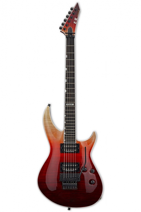ESP EII Horizon III FR BCH electric guitar, Black Cherry Fade