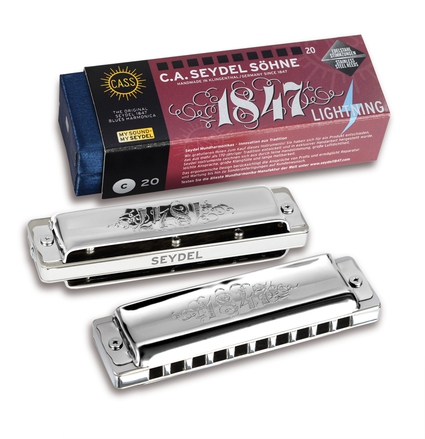 Seydel 16601G Blues 1847 Lightning G harmonica