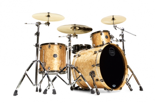 MAPEX SV426XB MXN Saturn Exotic, 3-pc Shell Pack, Natural Maple Burl.