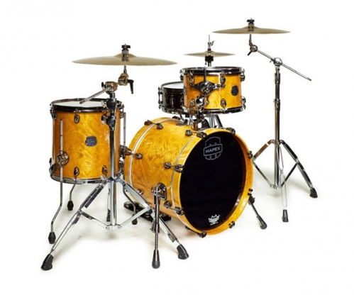 MAPEX SV481XB MNL 3-pc Shell Pack, Amber Maple Burl