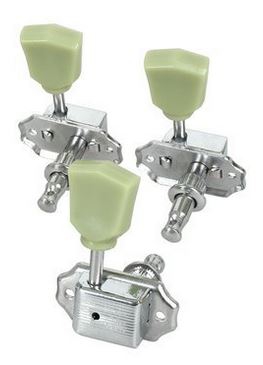 Jeremi LPS-33 electric guitar machine heads 3+3, chrome