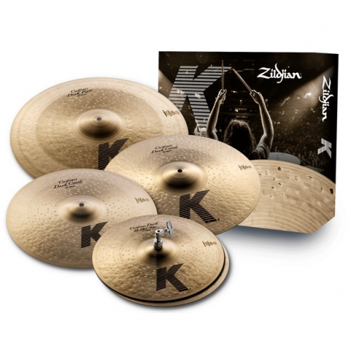 Zildjian KCD900 K Custom Dark Box Set cymbal set