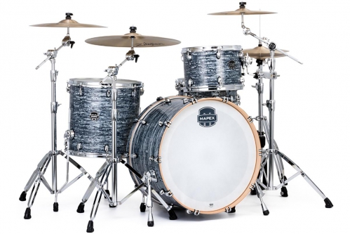 MAPEX SVTE426X VA Saturn V Tour - Black Strata Pearl, 3pc shell pack