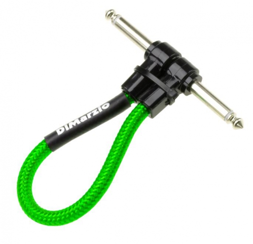 DiMarzio EP17J06RRGN Jumper Cable Neon Green, 0,15m