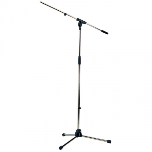 K&M 210/6 nickel microphone stand, silver