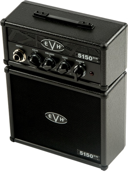 EVH 5150III Micro Stack, Stealth Black guitar amp