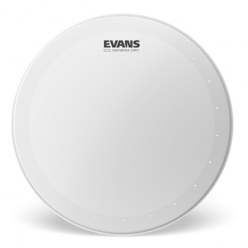 Evans Genera Dry Coated 12″ drum head, coated