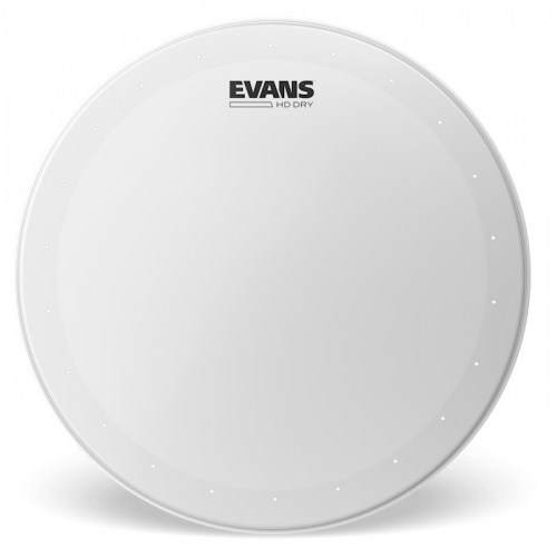 Evans HD Dry Coated 13″ drum head, coated