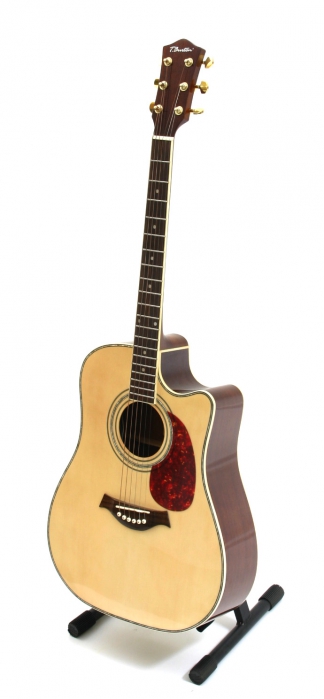 Burton W-C/N Passage acoustic electric guitar cut.