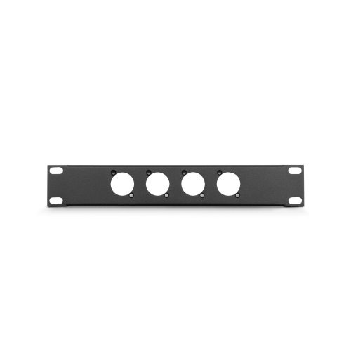  Adam Hall 19″ Parts 862215 9.5″ U-Shaped Rack Panel 4 Sockets 1 U with Tie Bar 