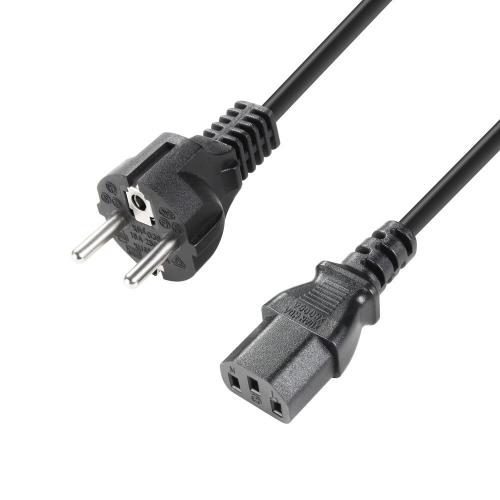  Adam Hall Cables 8101 KB 0150 Power Cord CEE 7/7 - C13 1.5 m 