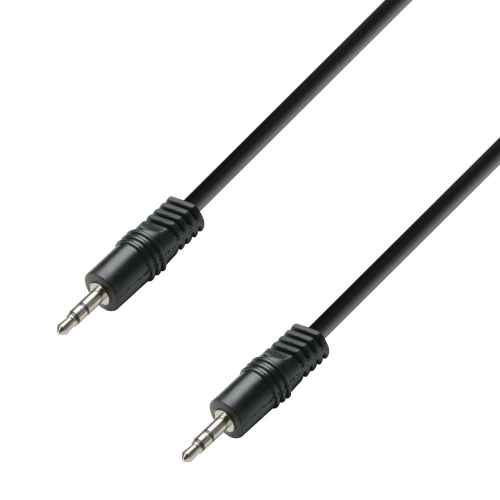  Adam Hall Cables K3 BWW 0600 3.5 mm Stereo Jack to 3.5 mm Stereo Jack 6.0 m 