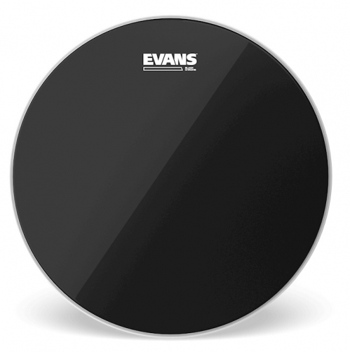 Evans TT10CHR Black Chrome drum head 10″, black