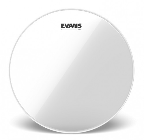 Evans G2 Clear 10″ clear drum head 10′′
