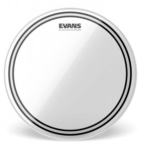 Evans TT18EC2S 18″ Clear Drum head
