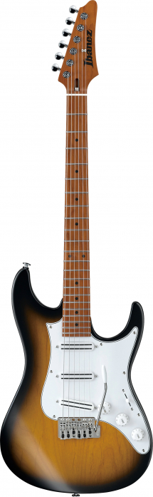 Ibanez ATZ100-SBT e-guitar 6-str. sunburst flat, andy timmons incl. case