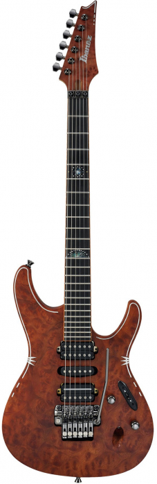 Ibanez S2009SC e-guitar s 6-str. camphor tree burl incl. case, high class