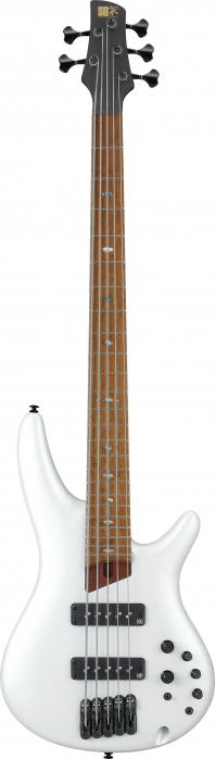 Ibanez SR1105B-PWM e-bass soundgear 5-str. pearl white matte incl. bag